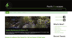 Desktop Screenshot of pacificecoscapes.com